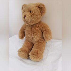 Classic Build A Bear Plush Brown Teddy Bear Vintage Stuffed Animal Nursery Decor